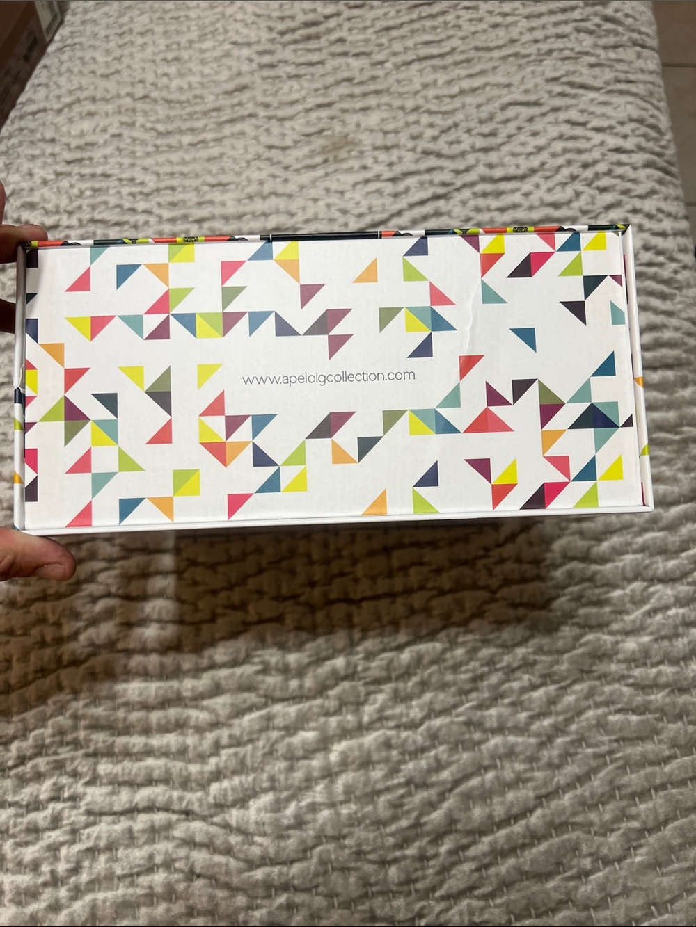 Apeloig Collection Decorative Box - Multicolor Geometric - Picture 3 of 7